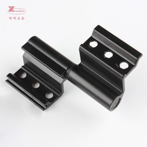 86mm Length Aluminium Alloy Pivot Hinge in Modern Design for Black Aluminium Door