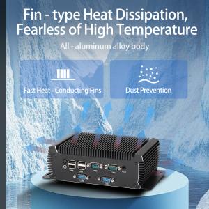 Intel Core i3 4158U PC With Dual LAN Six COM and 1 HDMI Industrial Mini Computer