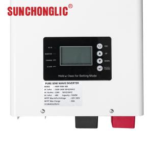 Flexible Solar Inverter Hybrid 5kw Intelligent Safety Operation Energy Efficient