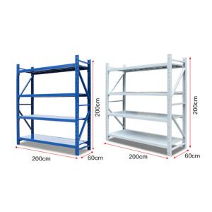 Four Layers Industrial Storage Rack Capacity 200kg / Layer Corrosion Protection