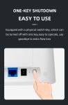 2Mbps Transmission Rate 10 User Wifi Sharings Mikrotik Router with Internal