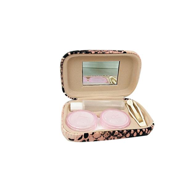 Custom Color Small Contact Lens Case Waterproof Hard Eye Contact Case