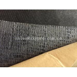 Natural foam rubber sheet black and white color chevron texure on bottom