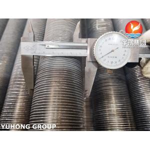 Cheap ASTM A179 Extruded Fin Tubes 25.4mm with AL1060 Fins for Heat Exchangers for sale