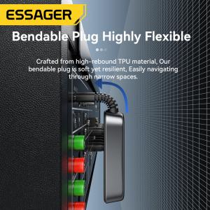 ESSAGER ES-BT10 Jack Aux 3.5mm to Bluetooth Transmitter Receiver Built in