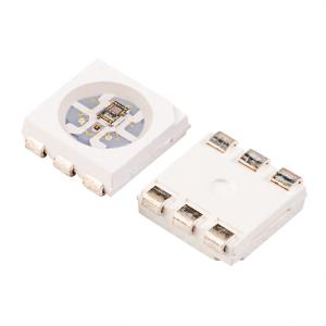 5V 12mA 5050 RGB SMD LED Diode 6 Pin Sk6822 Built - In IC For Strip Lights