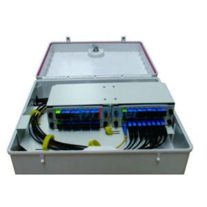 Outdoor PLC Fiber Splitter Distribution Box Wall Mounted Fiber Optical