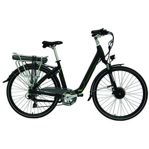 China 25-32KM/H Electric City Bicycle , Shimano Derailleur system Urban E Bikes on sale
