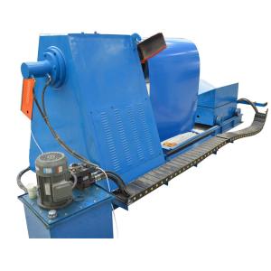 5 Tons hydraulic decoiler machine with coil car Cable Tray Roll Forming Machine