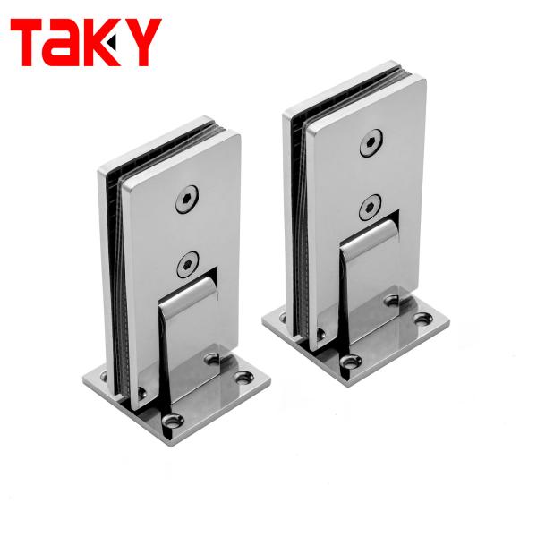 New Design Steel Soft Close Shower Frameless Tempered Glass Door Hinges