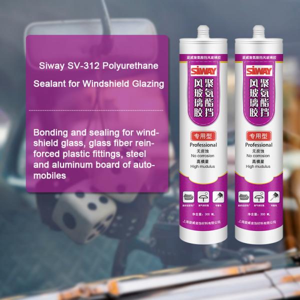 Quality 400g/Min Car Glass 1.0Mpa One Component PU Sealant wholesale