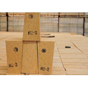 Wedge Shapehigh Alumina Refractory Brick For Hot Blast Stove Low Creep