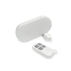 White 2*AAA Battery Door Security Alarms Remote Control Anti Theft