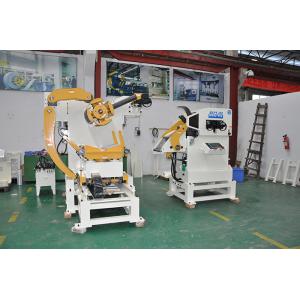 3 in 1 Servo Metal Sheet Straightening Feeder Automatic Metal Stamping Machine
