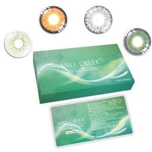Soft Circle Prescribed Colored Contacts 3 Tone Pure Hazel Contacts
