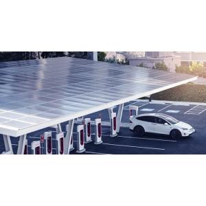 5deg - 15Deg Installation aluminum solar carport structures solar bracket solar
