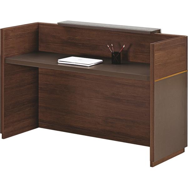 Quality BAILI 1.6M Office Reception Desks Melamine Wooden Reception Desk wholesale