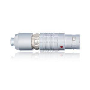 Buy cheap Push Pull Self Locking 10 Pin Circular Connector B Series UL ISO9001 Approved from wholesalers