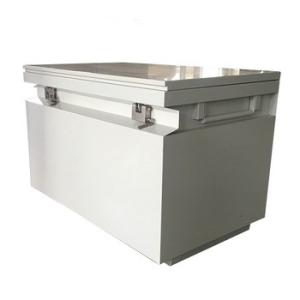 Customized OBM Support Silver Metal Empty Tool Box for Truck
