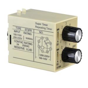 ST3PR electrical time Electronic Counter digital timer relay with socket base
