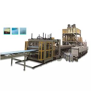 extruder machine for polystyrene board xps foam panel making machine extrusion