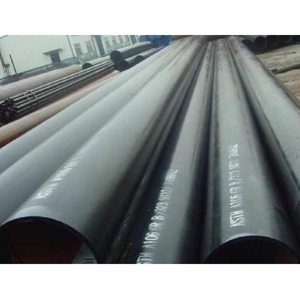 Quality Plain End Black Painting & Varnish Coating API 5L Gr.B Seamless Steel Line Pipe wholesale