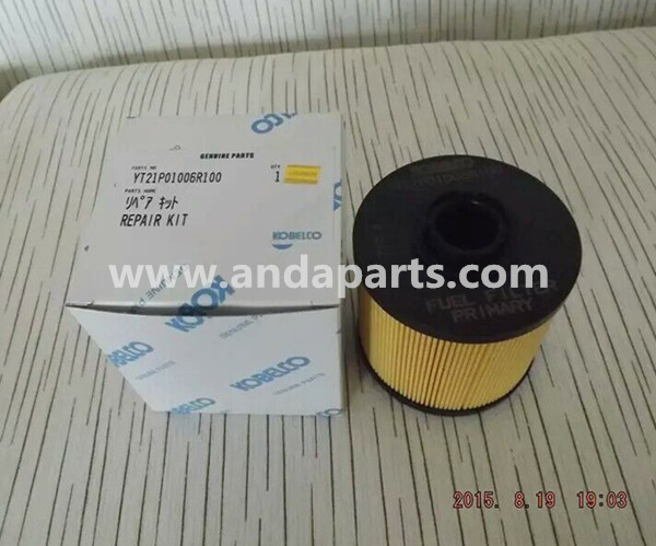 GOOD QUALITY KOBELCO SK75 FUEL FILTER YT21P01006R100