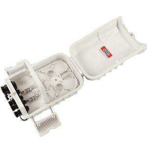 ABS PLC 8 Port Fiber Termination Box Grey Optical Terminal Enclosure IP65