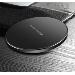 Super Slim Qi Compatible Wireless Charger 10W/7.5W/5W Fast Charging Wireless Pad