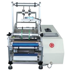 920x450x520mm Semi-Auto Cylinder Labeling Applicator for Jar Wine Beer Coffee