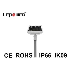 Integrated Solar Outdoor LED Street Lights 60 Watts Controller Reflector Battery Backup