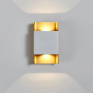 6W Creative Nordic Double Head Wall Lamp LED Up and Down Beacon Bi-Directional