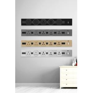 Electrical Outlet Connection Function Power Rail Track Sockets with CCC