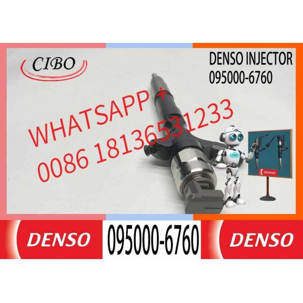 Diesel Fuel Injector 095000-6760 095000-6761 Common Rail Injection Valves 23670