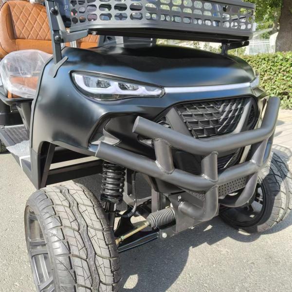 Sightseeing 6 Seat Lectric Lifted Golf Cart Free Shipping 4 Wheel Drive 4 Seat Club Buggy