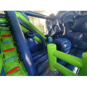 Digital Printing Inflatable Bounce House With Slides Super Mario Inflatable