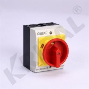 IEC Standard IP65 Single Phase Power Isolator Switch Safety 20A
