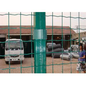 Vinyl Wire Mesh Fence Panels For Welded Euro Fence,Double Wire Mesh Fence Panel