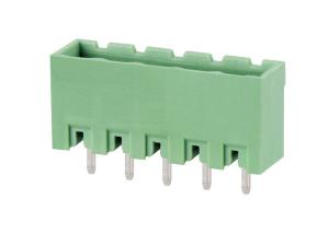 Cheap Verticle Plug Pluggable Terminal Block With Serrated Edge For Secure Connection for sale