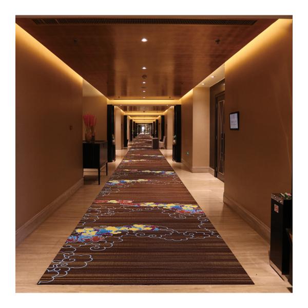 Quality Custom Pattern Luxury Hospitality Carpet Wear Resisting For Hallway wholesale