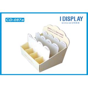 Cheap Recycled Cosmetic Cardboard Retail Countertop Display W28.3*D15.9*H40 CM for sale
