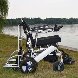 Manual Mag Wheels Brushless 18KM Multifunction Foldable Electric Wheelchair
