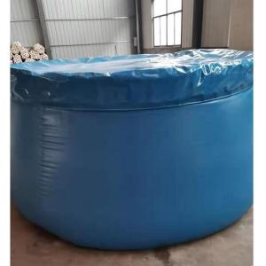 Customized Color 7000L Flexible Onion Shape Tarpaulin Water Tank Portable Water