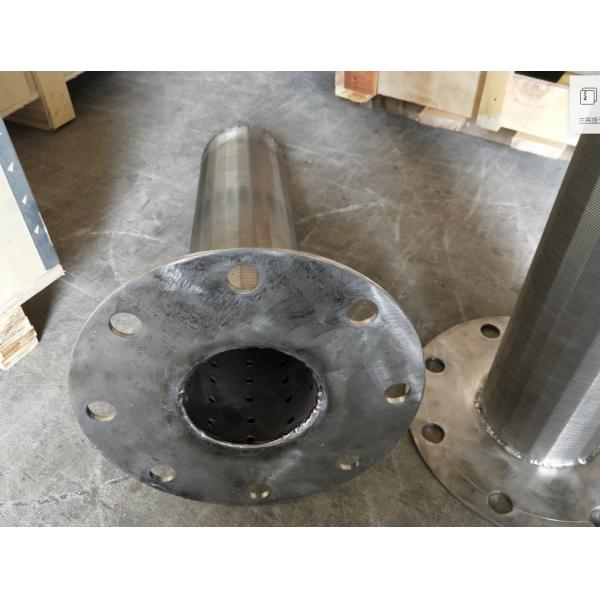 Perforated Stainless Steel Wedge Wire Screen Pipe For Geothermal Well Drilling