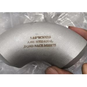 China Screwed Forged DN15 45 Degree ASTM Stainless Steel Elbow on sale