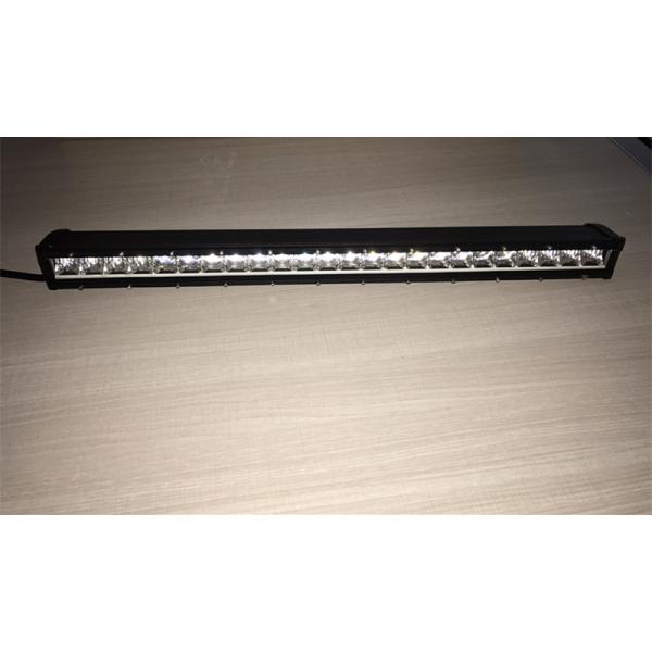 Quality 5D Optical Lens 25 Inch Single row Straight Slim Car Light Bar with 5watt*24 Cree LEDs 10800lm For 4x4 Off Road wholesale