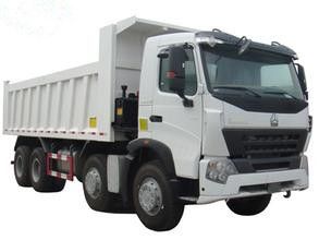 Quality popular type HOWO 371hp dump truck white color direct selling LHD or RHD wholesale