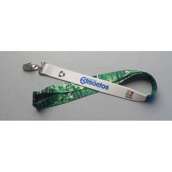 Quality Recycled Eco Friendly Lanyards With Environmental Protection Material wholesale