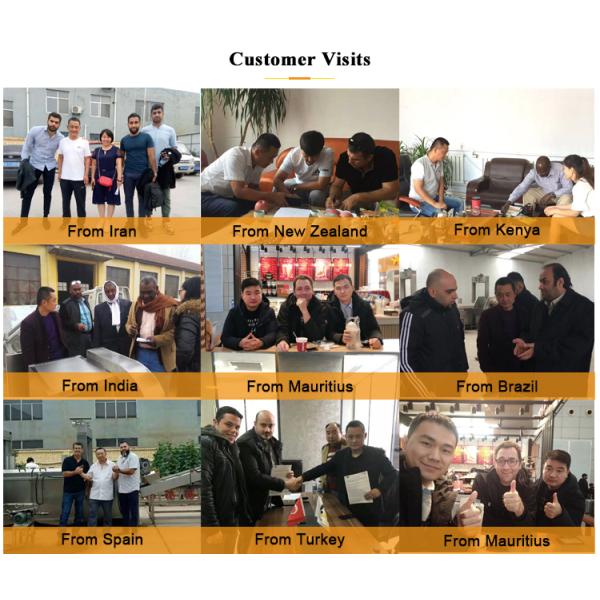 Electric Gas Powered Industrial Continuous Fryer Machine With Automatic Temperature Control