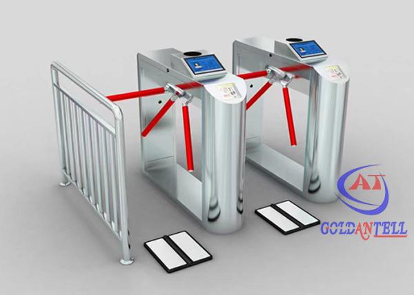 Smart Turnstile System Access Control NFC RFID Card Reader Barrier Gate For